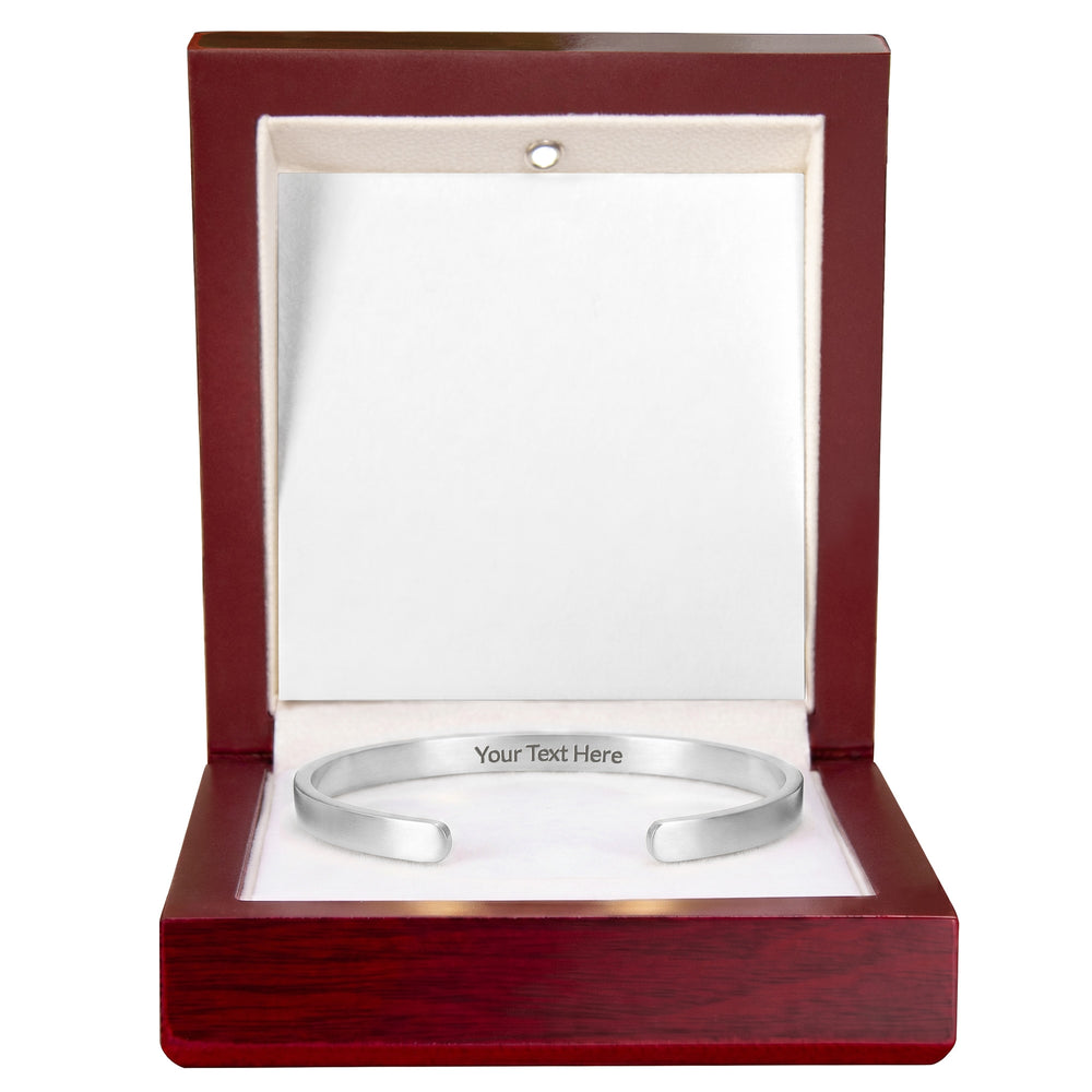 Custom Engraved Cuff Bracelet