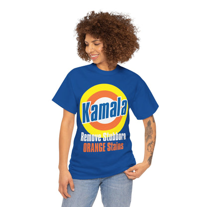 Kamala Remove Stubborn Orange Stains: Premium Unisex T-shirt (Dark)