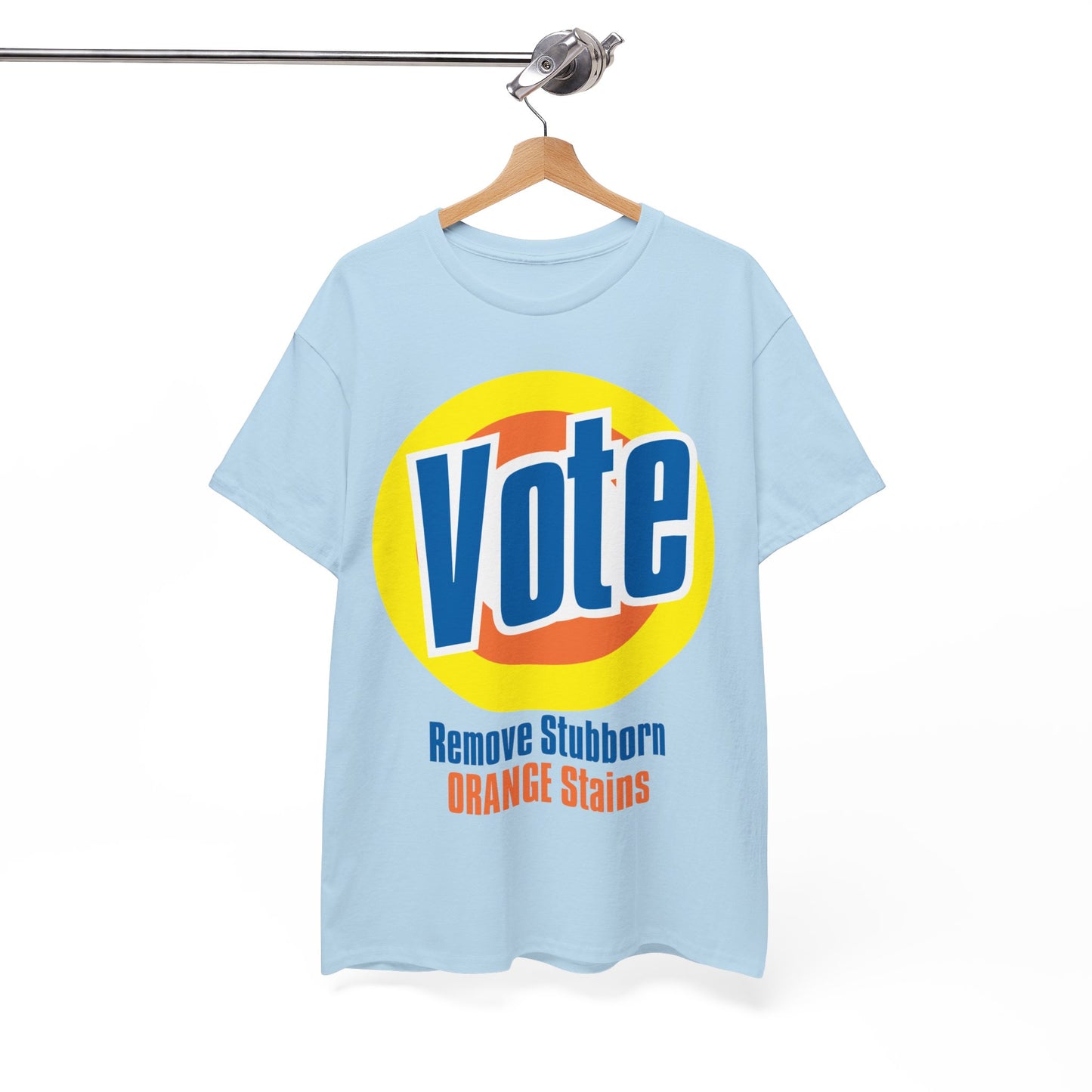 Vote! Remove Stubborn Orange Stains: Premium Unisex T-shirt (Light)