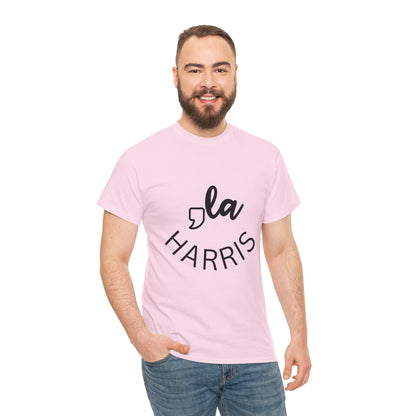 Kamala: Comma-La Harris Premium Unisex T-shirt (Light)