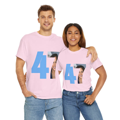 Kamala Harris 47th US President Premium Unisex T-shirt (Light)