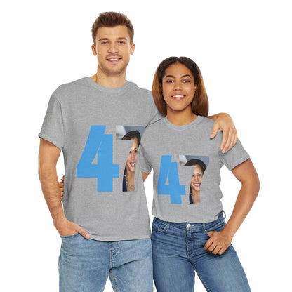 Kamala Harris 47th US President Premium Unisex T-shirt (Light)