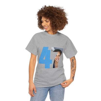 Kamala Harris 47th US President Premium Unisex T-shirt (Light)