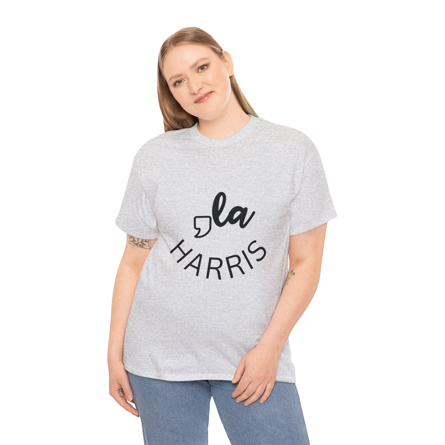 Kamala: Comma-La Harris Premium Unisex T-shirt (Light)