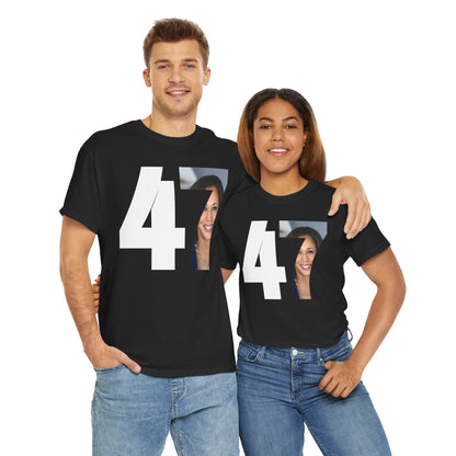 Kamala Harris 47th US President Premium Unisex T-shirt (Dark)