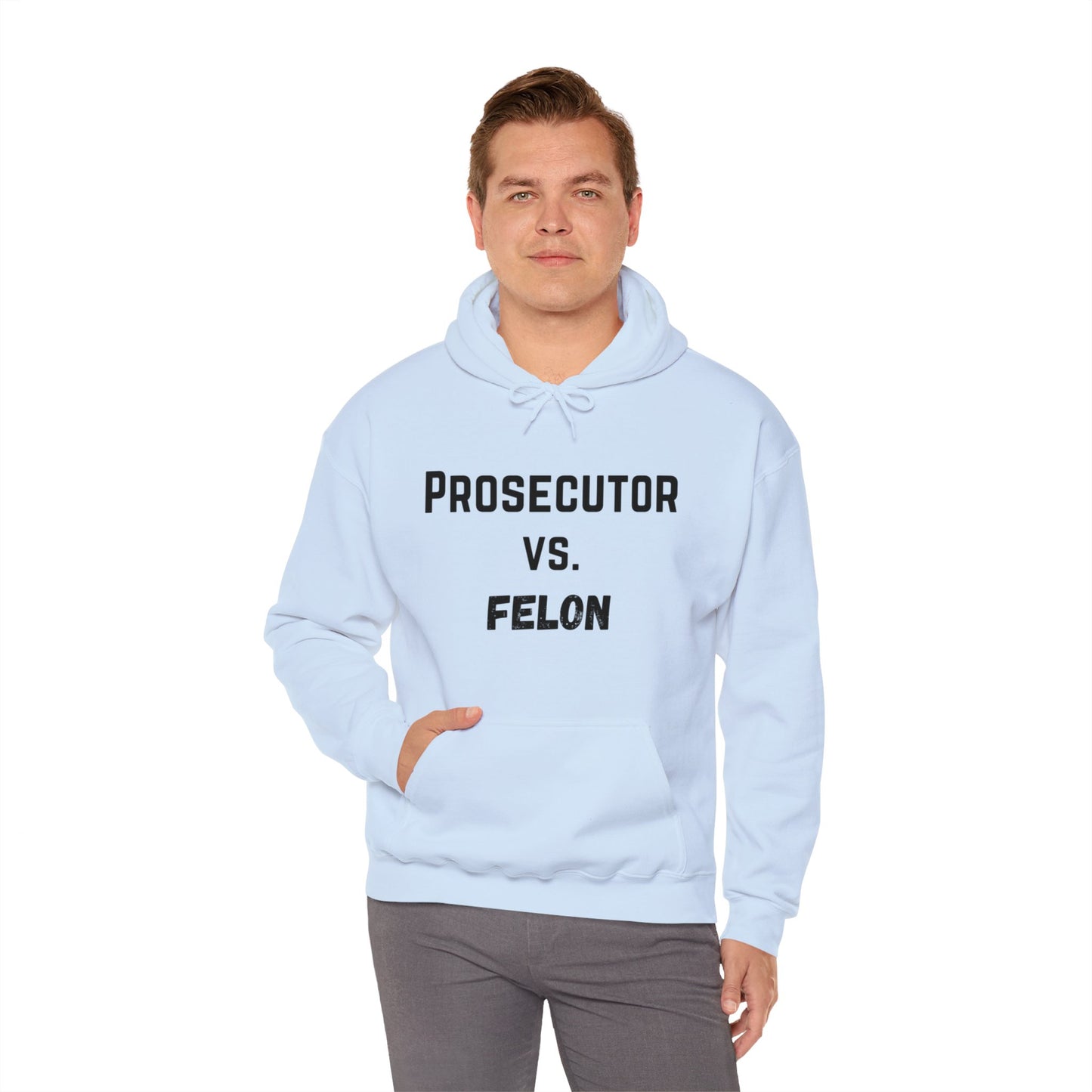 Prosecutor vs. Felon Unisex Heavy Blend™ Hooded Sweatshirt