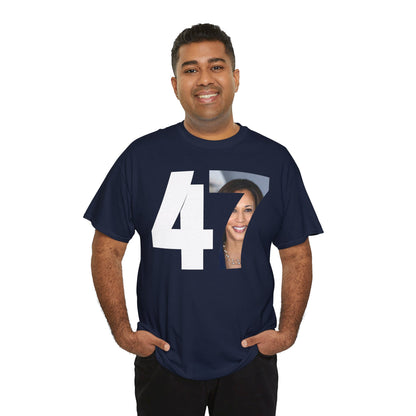 Kamala Harris 47th US President Premium Unisex T-shirt (Dark)