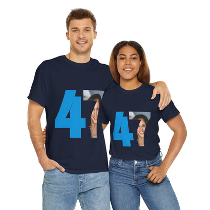 Kamala Harris 47th US President Premium Unisex T-shirt (Light)