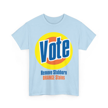 Vote! Remove Stubborn Orange Stains: Premium Unisex T-shirt (Light)