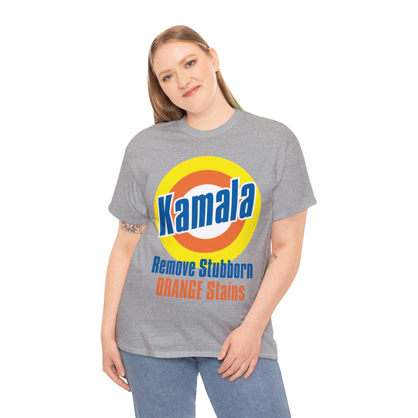 Kamala Remove Stubborn Orange Stains: Premium Unisex T-shirt (Light)