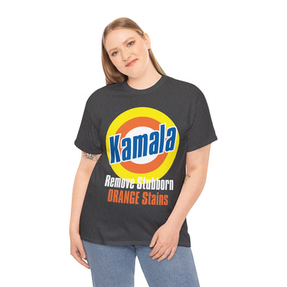 Kamala Remove Stubborn Orange Stains: Premium Unisex T-shirt (Dark)