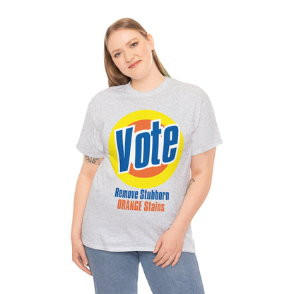 Vote! Remove Stubborn Orange Stains: Premium Unisex T-shirt (Light)