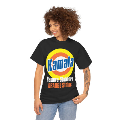 Kamala Remove Stubborn Orange Stains: Premium Unisex T-shirt (Dark)