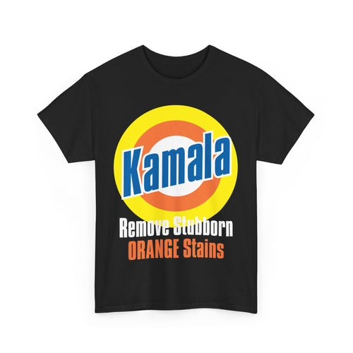 Kamala Remove Stubborn Orange Stains: Premium Unisex T-shirt (Dark)