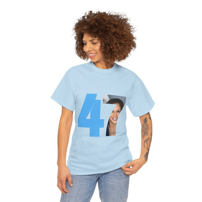 Kamala Harris 47th US President Premium Unisex T-shirt (Light)