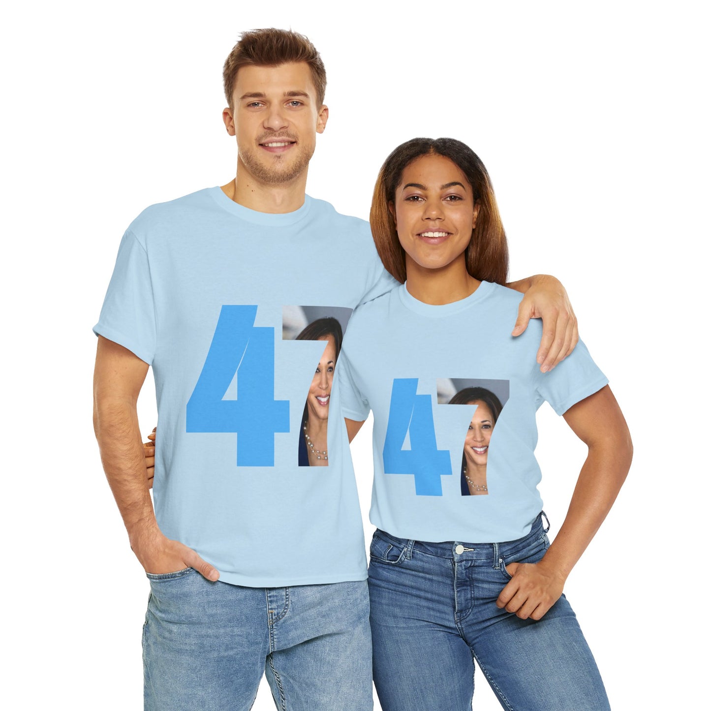 Kamala Harris 47th US President Premium Unisex T-shirt (Light)