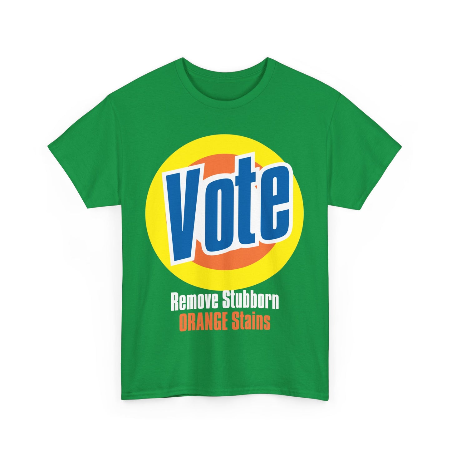 Vote! Remove Stubborn Orange Stains: Premium Unisex T-shirt (Dark)