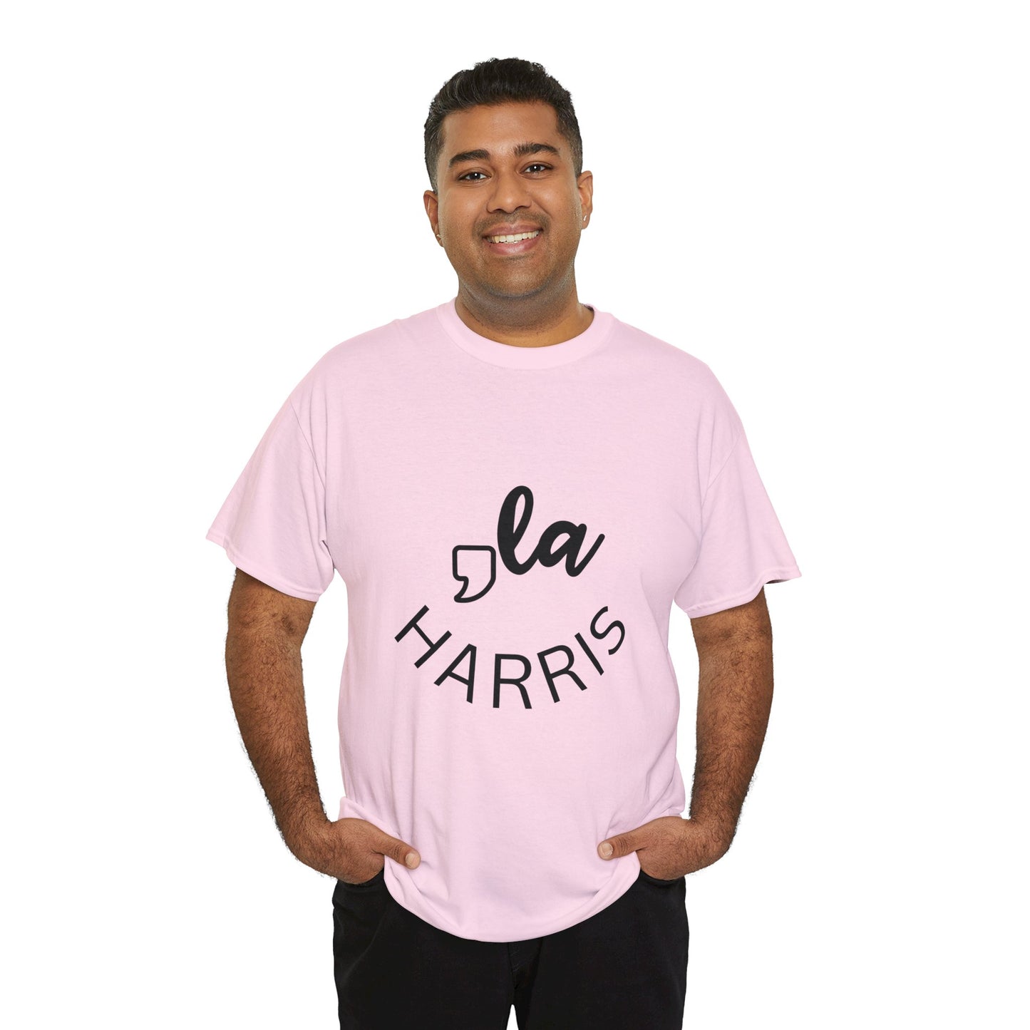 Kamala: Comma-La Harris Premium Unisex T-shirt (Light)