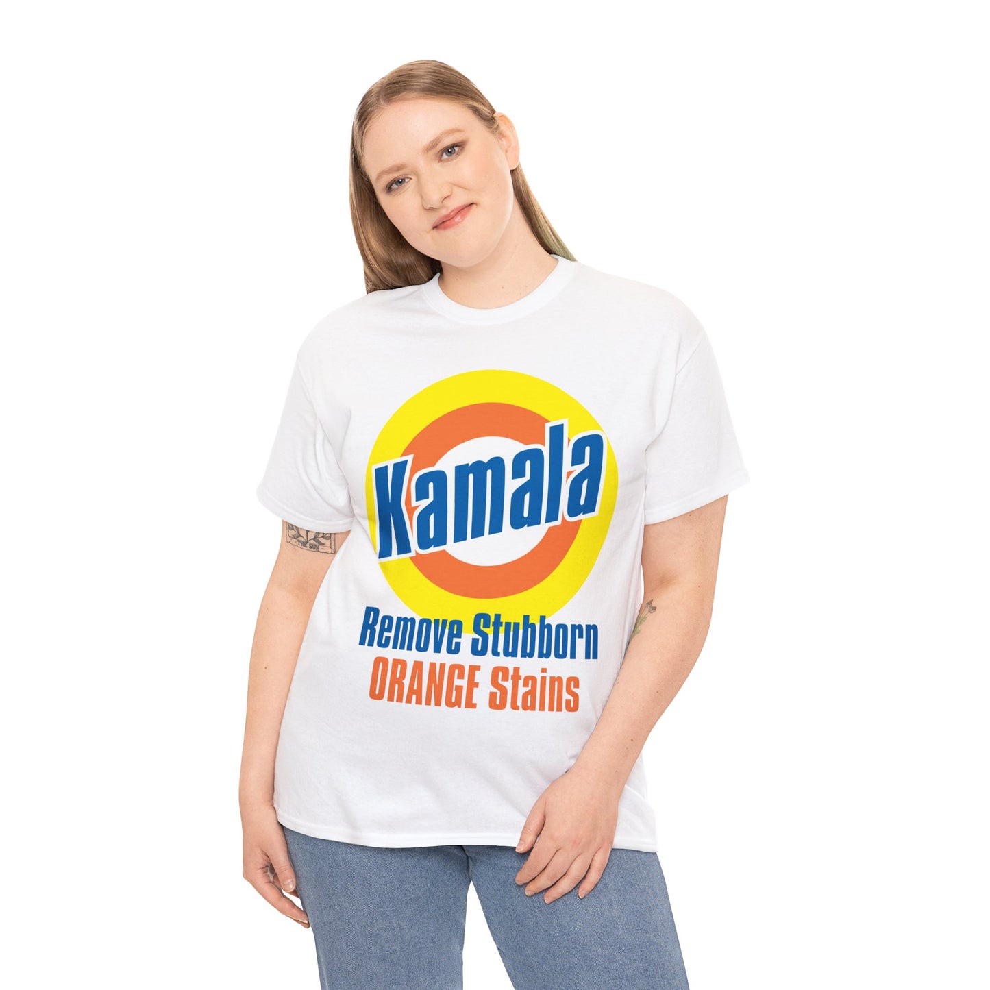 Kamala Remove Stubborn Orange Stains: Premium Unisex T-shirt (Light)