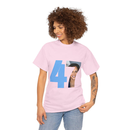 Kamala Harris 47th US President Premium Unisex T-shirt (Light)