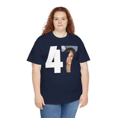 Kamala Harris 47th US President Premium Unisex T-shirt (Dark)