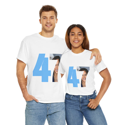 Kamala Harris 47th US President Premium Unisex T-shirt (Light)