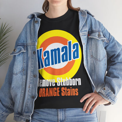 Kamala Remove Stubborn Orange Stains: Premium Unisex T-shirt (Dark)