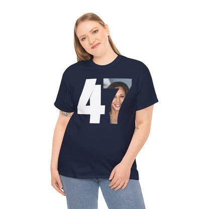 Kamala Harris 47th US President Premium Unisex T-shirt (Dark)