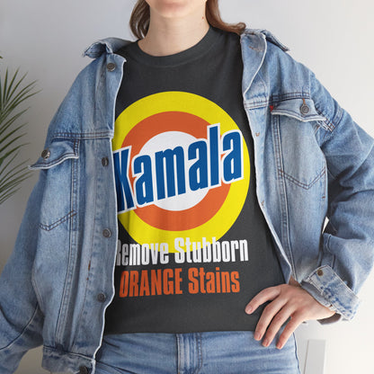 Kamala Remove Stubborn Orange Stains: Premium Unisex T-shirt (Dark)