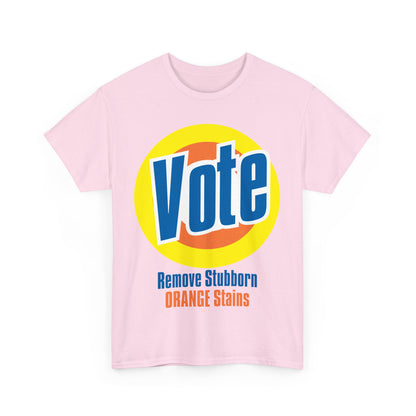 Vote! Remove Stubborn Orange Stains: Premium Unisex T-shirt (Light)