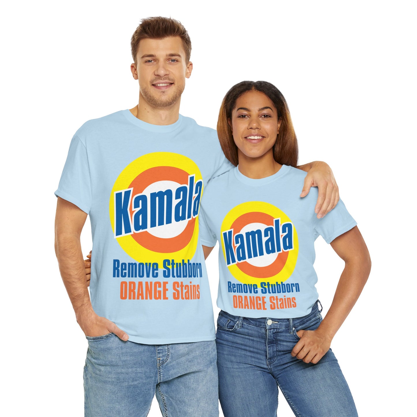 Kamala Remove Stubborn Orange Stains: Premium Unisex T-shirt (Light)