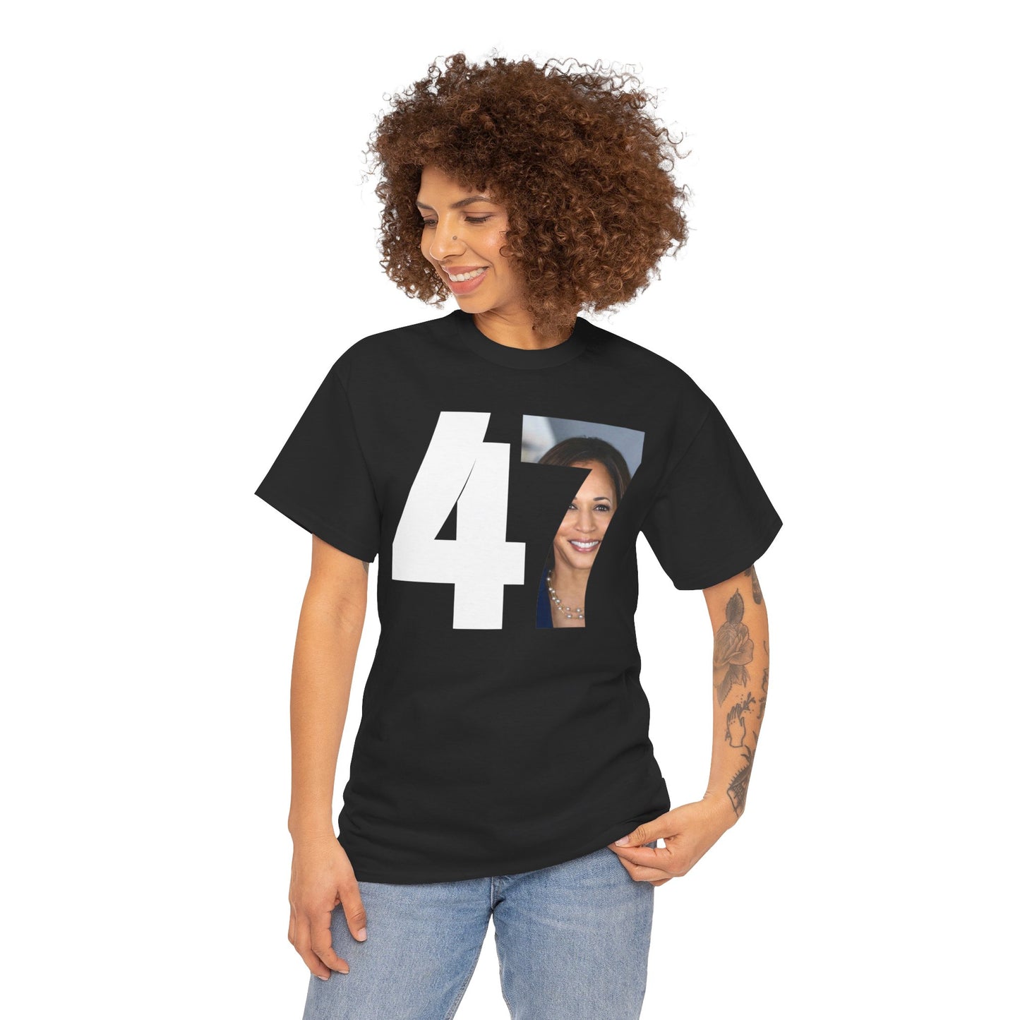 Kamala Harris 47th US President Premium Unisex T-shirt (Dark)