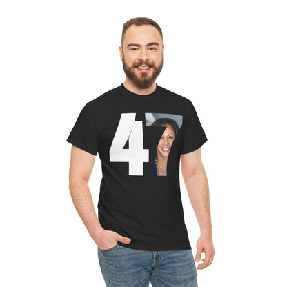 Kamala Harris 47th US President Premium Unisex T-shirt (Dark)