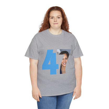 Kamala Harris 47th US President Premium Unisex T-shirt (Light)