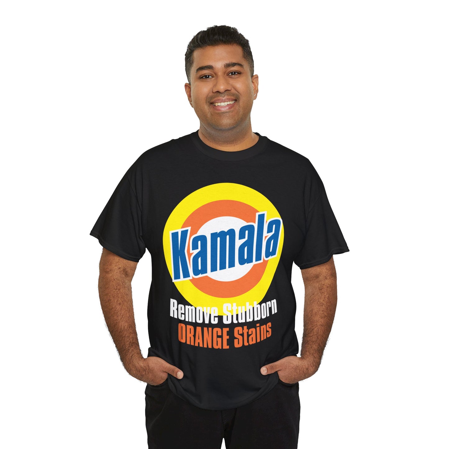 Kamala Remove Stubborn Orange Stains: Premium Unisex T-shirt (Dark)