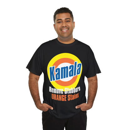 Kamala Remove Stubborn Orange Stains: Premium Unisex T-shirt (Dark)