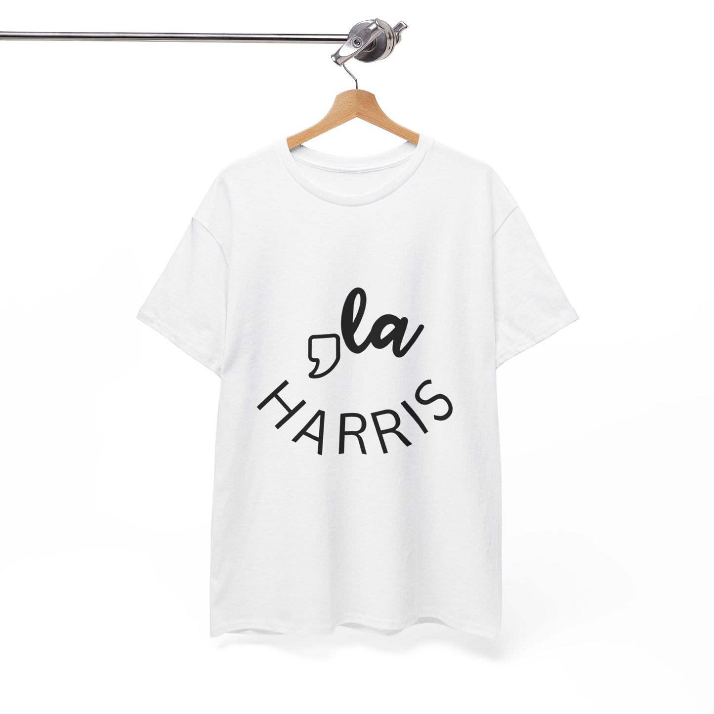 Kamala: Comma-La Harris Premium Unisex T-shirt (Light)