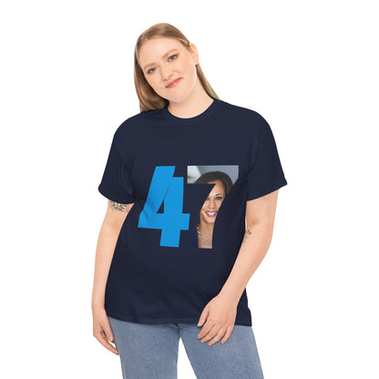 Kamala Harris 47th US President Premium Unisex T-shirt (Light)