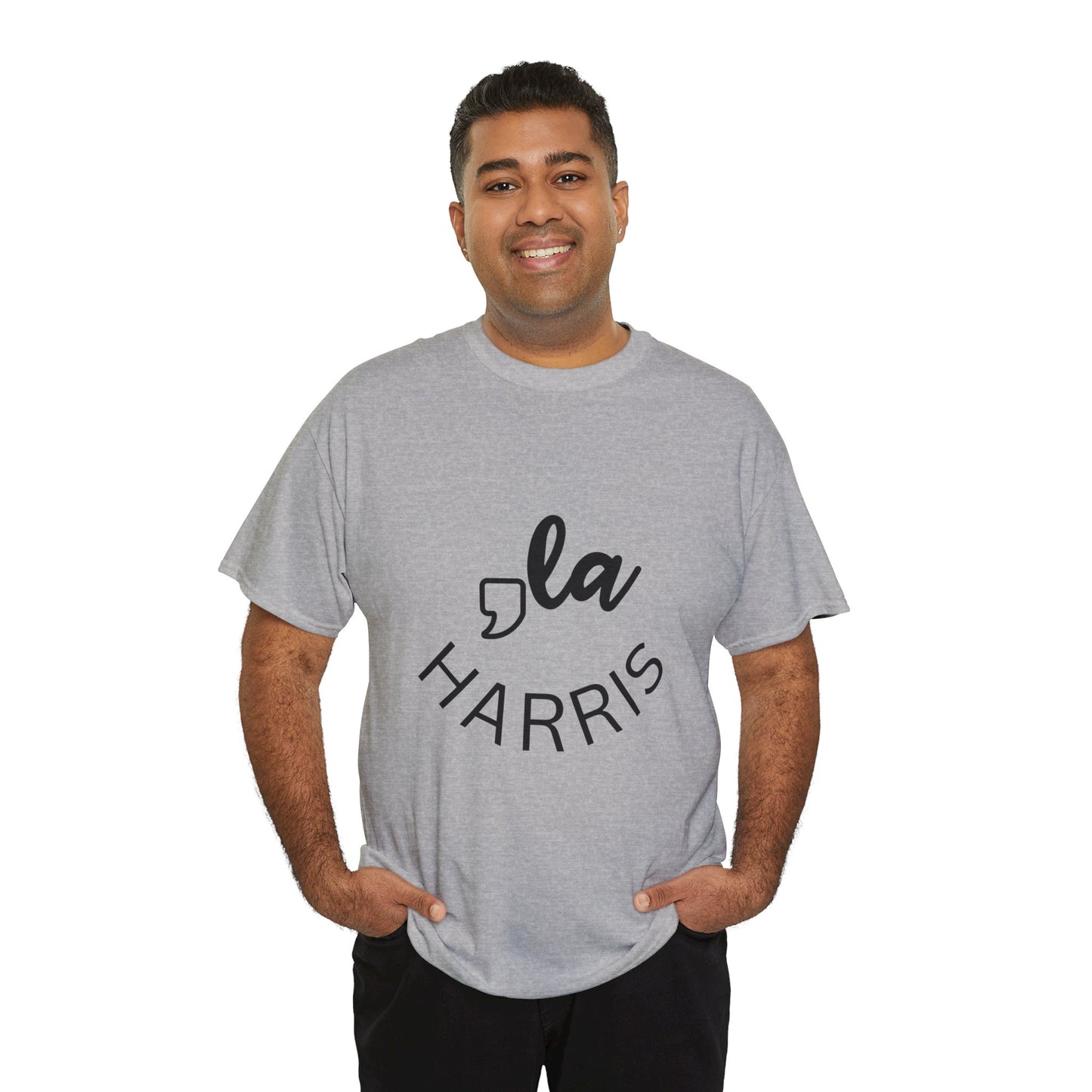 Kamala: Comma-La Harris Premium Unisex T-shirt (Light)