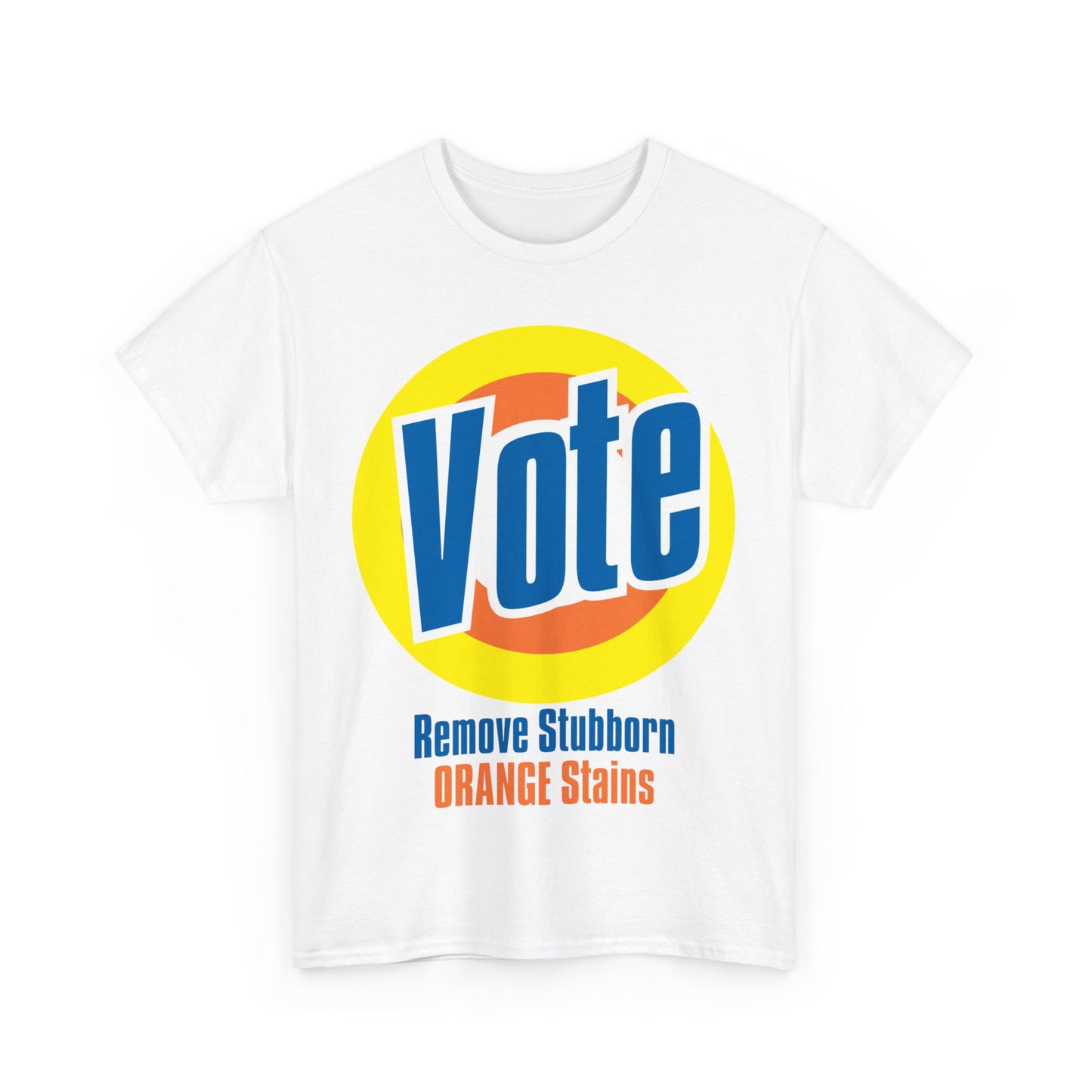 Vote! Remove Stubborn Orange Stains: Premium Unisex T-shirt (Light)