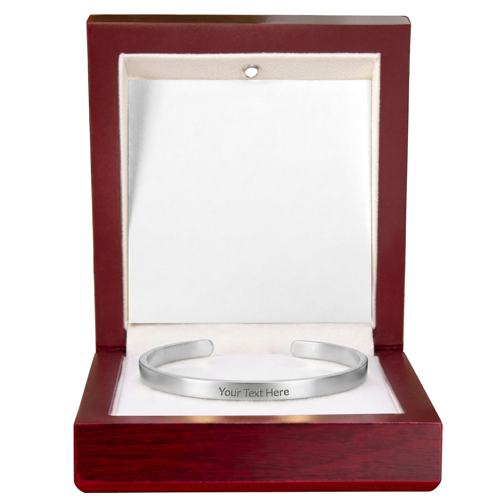 Custom Engraved Cuff Bracelet