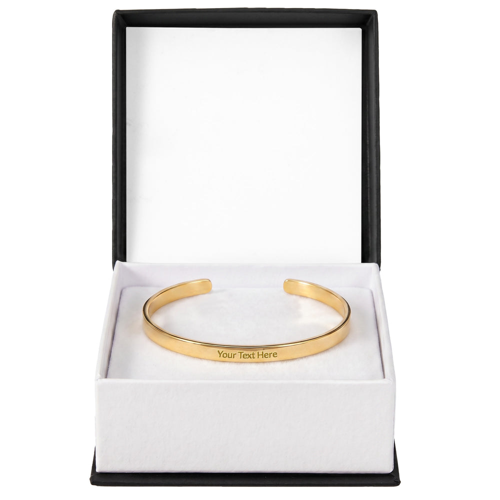 Custom Engraved Cuff Bracelet